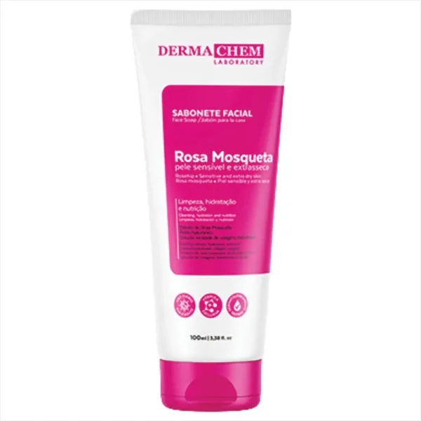 Dermachem Sabonete Hidratante Rosa Mosqueta 100Ml