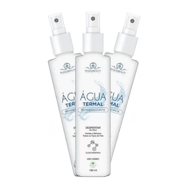 Água Termal Remineralizante 190ml Phallebeauty