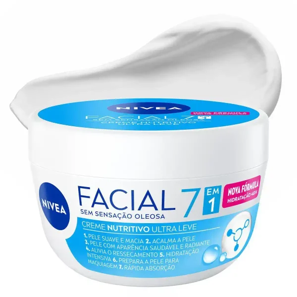 Creme Facial Nívea Nutritivo 7 em 1 100g