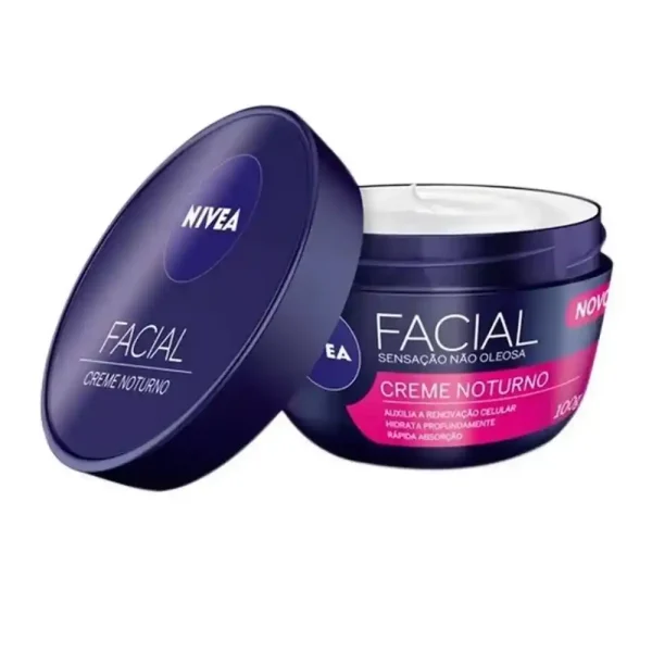 Creme Facial Nivea Noturno 100G