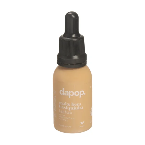 Base Fluída Vegana Dapop Make Bem Basiquinha
