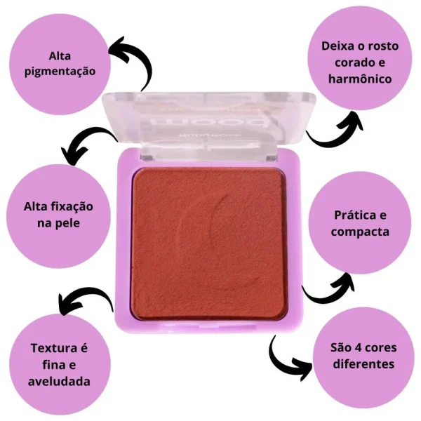 Ruby Rose - Blush COmpacto Mood HB582