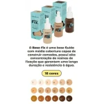Base Líquida Soft Matte Fix Vizzela - Imagem 2