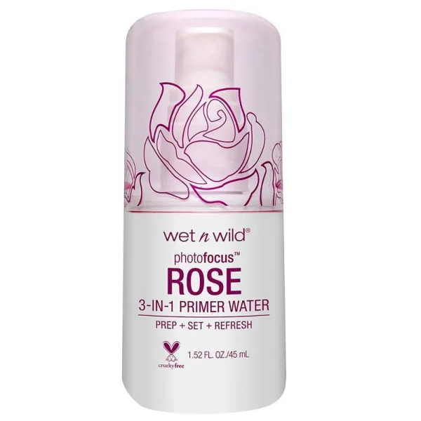 Primer Facial Spray Wet N Wild - Photo Focus Primer Water 3 In 1 Rose