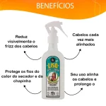 Spray para Cabelos Lola Liso Leve And Solto Protetor Térmico - Imagem 6