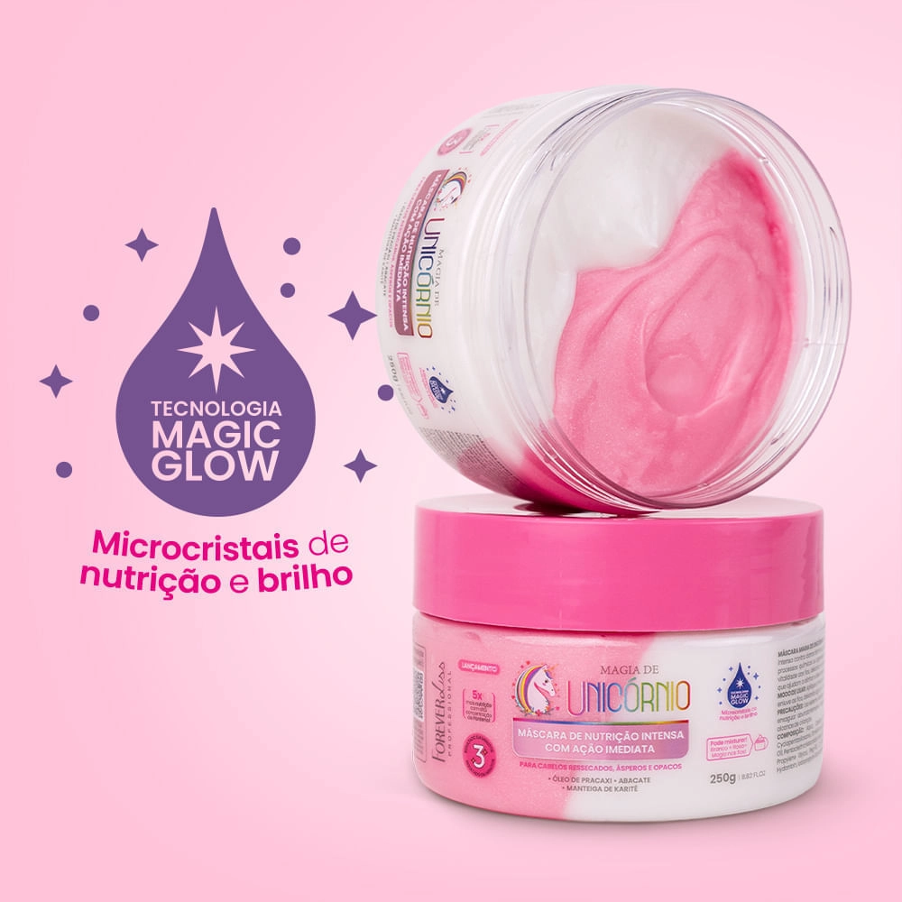 1781807236195-q4ac76cz5v.webp Máscara de Nutrição Intensa Magia de Unicórnio Forever Liss - Imagem 1