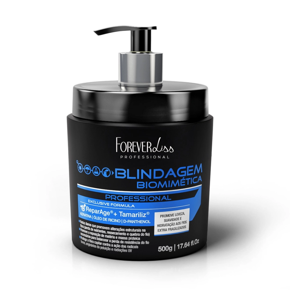 1781813257719-fz0hejgqt6q.webp Blindagem Capilar Biomimética Forever Liss - Imagem 1