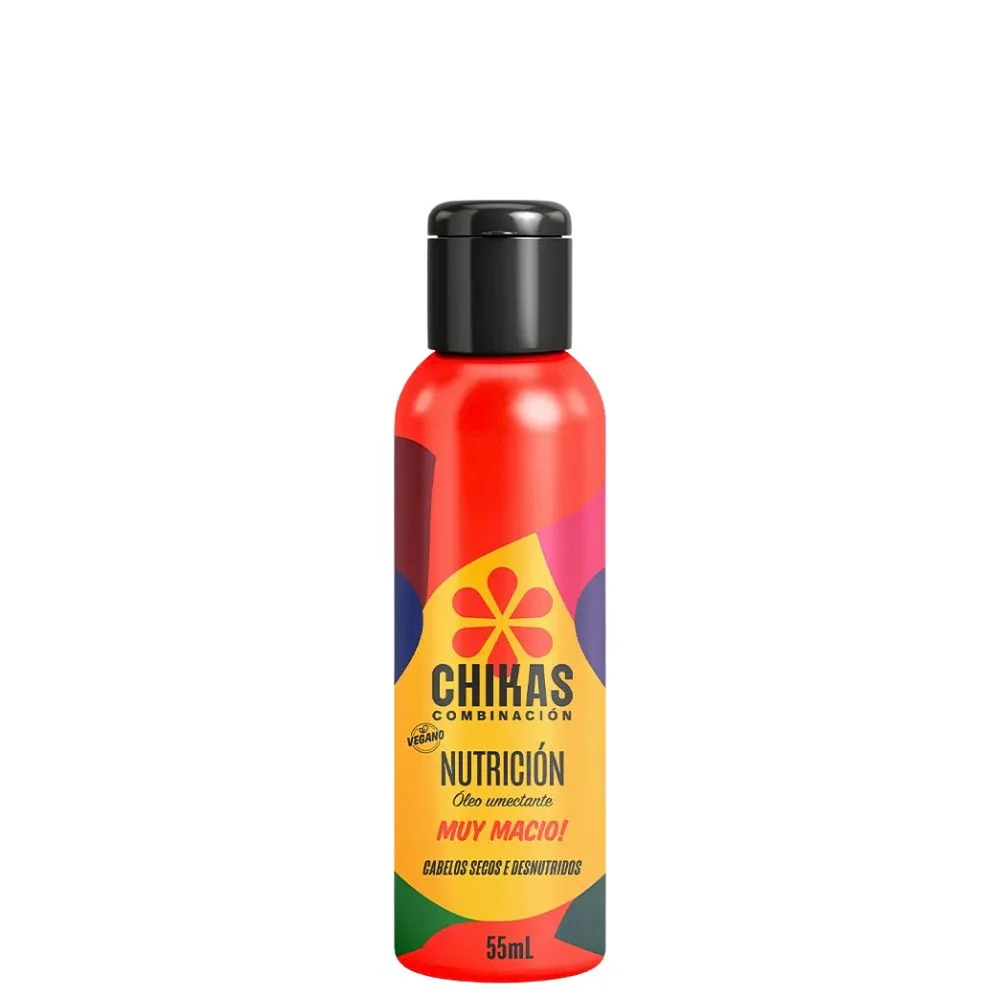 1782139694172-6zrx1pc57e7.webp Óleo Chikas Umectante Nutrição 55ml - Imagem 1