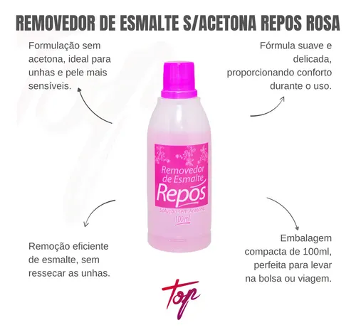 1782159845367-huor9erxdxn.webp Removedor de Esmalte Repós sem Acetona 100ml - Imagem 1