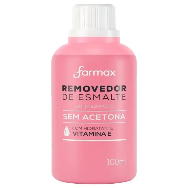 Removedor De Esmalte Sem Acetona Farmax
