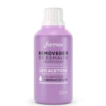 Removedor Esmalte Farmax Sem Acetona Uva