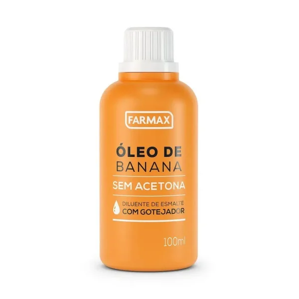 Oleo De Banana Farmax Diluente De Esmaltes