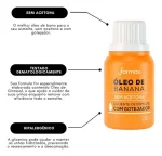 Óleo de Banana para Esmaltes sem acetona Farmax - 28ml - Imagem 2