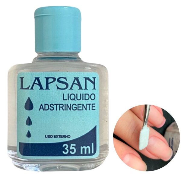 Líquido Adstringente Para Unhas E Cutículas Lapsan
