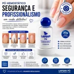 Pó Hemostático Adstringente Lapsan 20g - Imagem 3