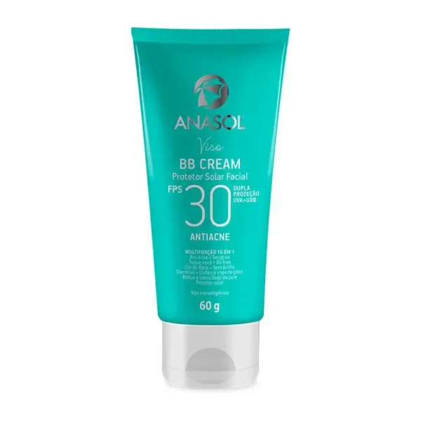 BB Cream Anasol Protetor Solar Antiacne