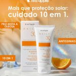 Protetor Solar Anti-Sinais 10 em 1 FPS 30