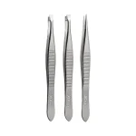 Kit Trio De Pinças Inox Ponta Reta Diagonal E Fina - Enox - Imagem 2