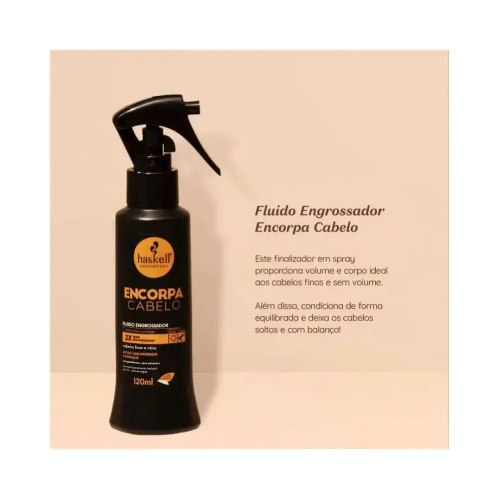 1782932625132-7xvw0f62r7e.webp Fluido Engrossador Haskell Encorpa Cabelo Volume - Imagem 1