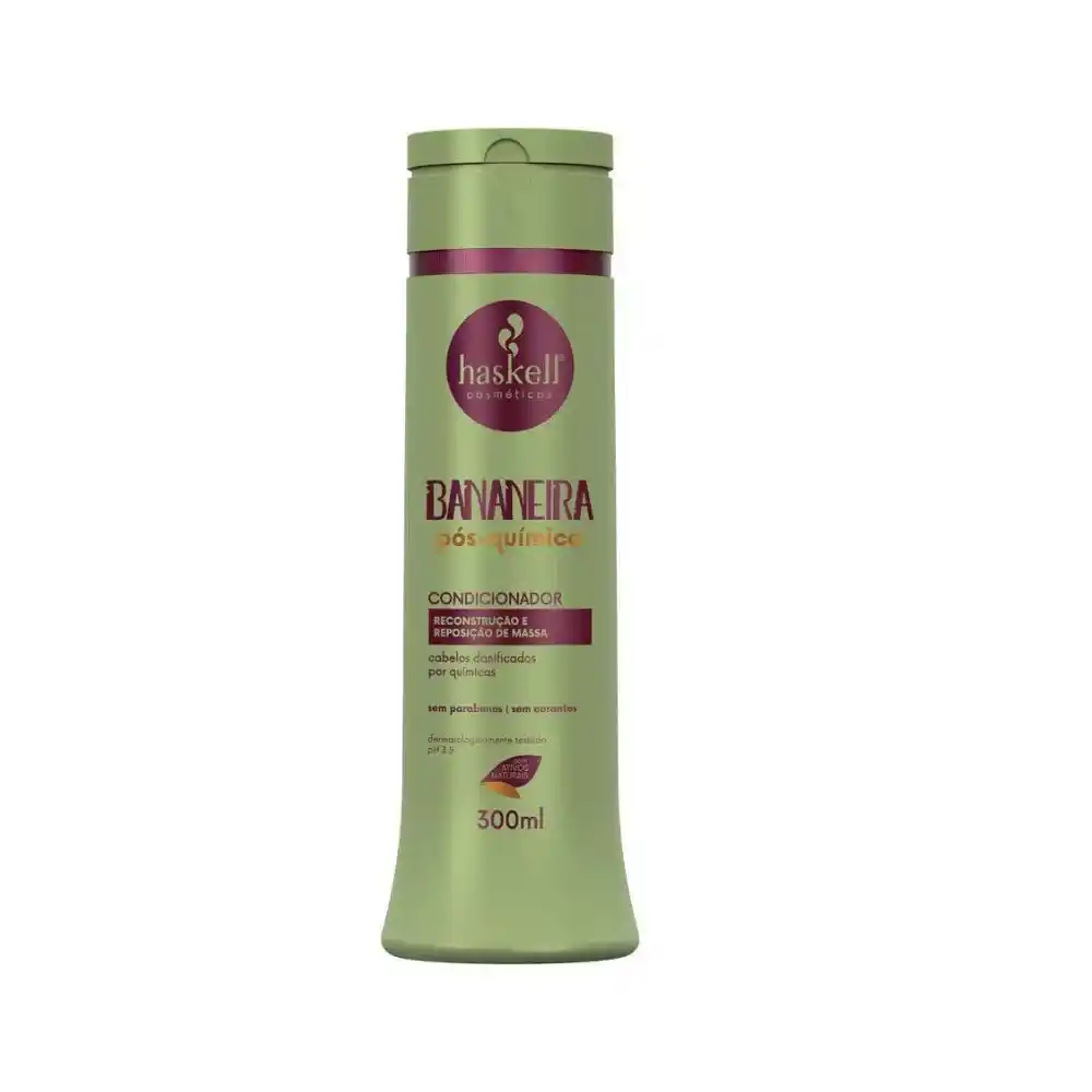 1783014502666-mlp8qzoa5n.webp Condicionador Pós-Química Haskell Bananeira - 300ml - Imagem 1