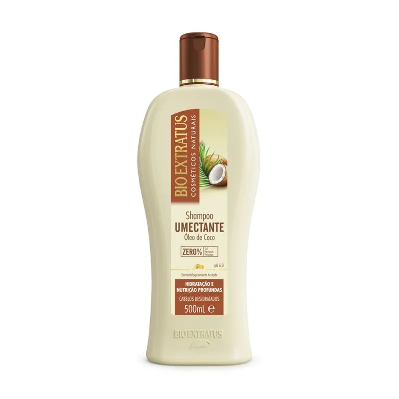1783365230901-6p5zrc7fmuk.webp Shampoo Bio Extratus Umectante Óleo de Coco 500ml - Imagem 1