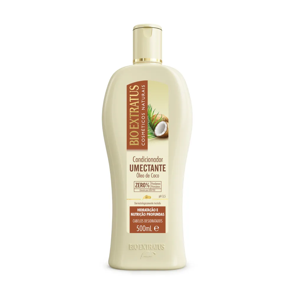 1783365849222-pfvw5u10fe.webp Condicionador Bio Extratus Umectante Óleo de Coco 500ml - Imagem 1